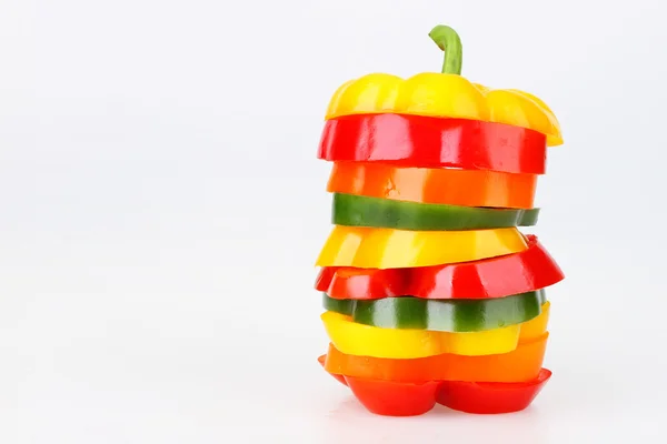 Stock image Sliced bell pepper