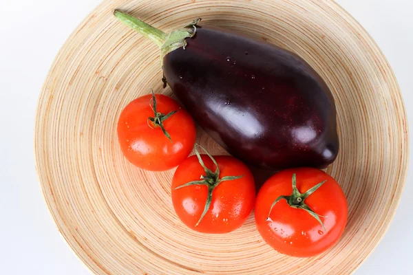 Pomodori e melanzane — Foto Stock