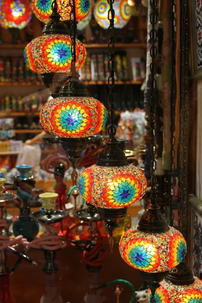 Традиційні турецькі світильники — стокове фото