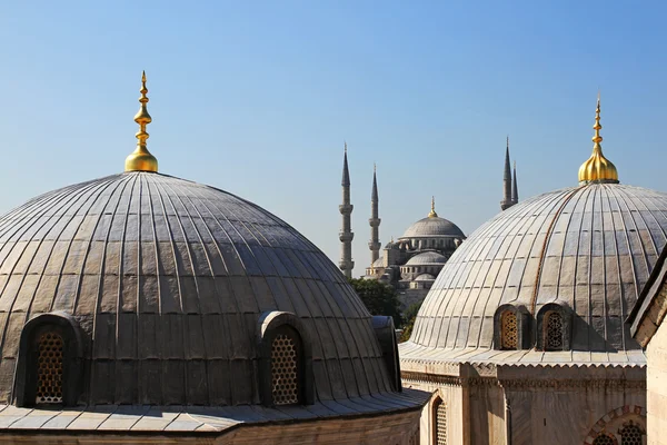 Istanbul, pandangan dari Hagia Sophia — Stok Foto