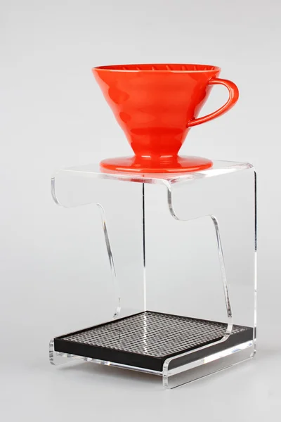 Dripper de cafea cu stație de picurare — Fotografie, imagine de stoc