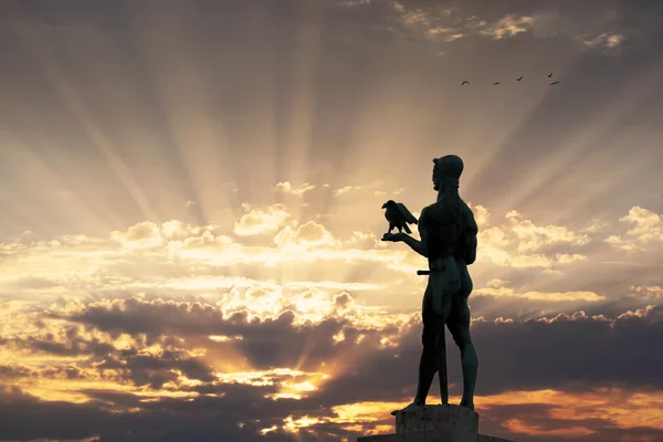 ベオグラードの記念碑の勝者 — ストック写真