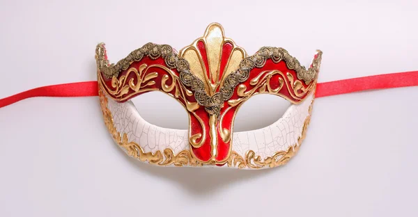 Maschera veneziana isolato — Foto Stock