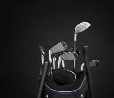 Golf sopaları çantada.