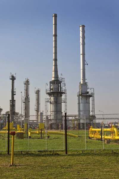 Planta de procesamiento de gas natural — Foto de Stock