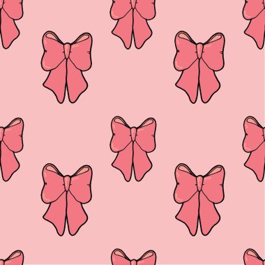 karikatür tarzı şirin sorunsuz arka plan ile yay.