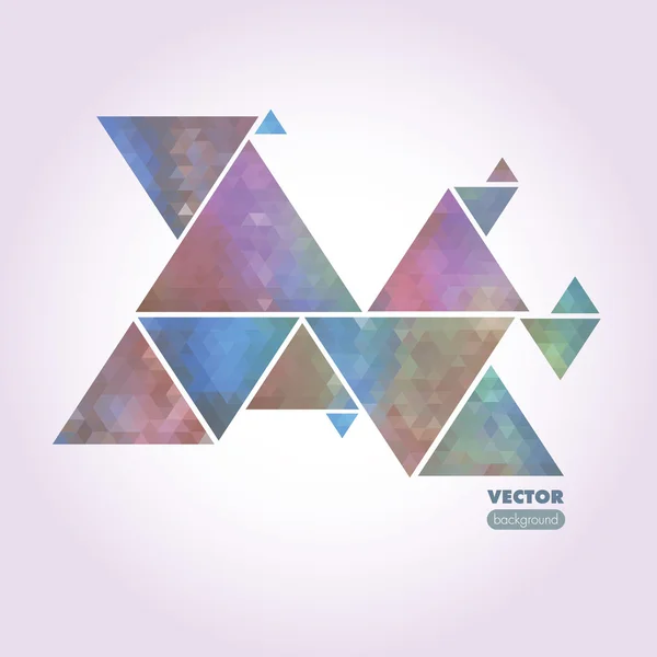 Plantilla de vector abstracto — Vector de stock