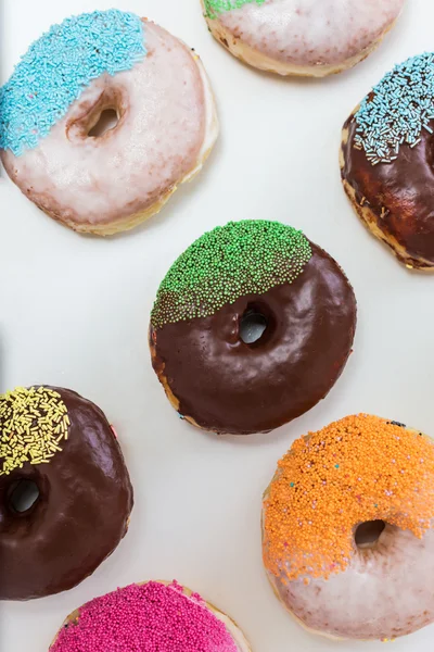 Colorful Donuts, decoration — Stock Photo, Image