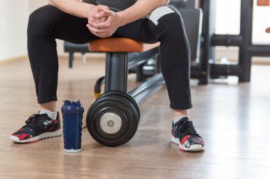 Spor detay. helathy yaşam tarzı, halter