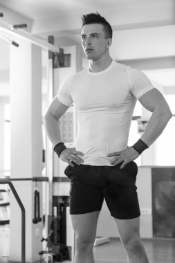 sağlıklı, genç bir adam portresi