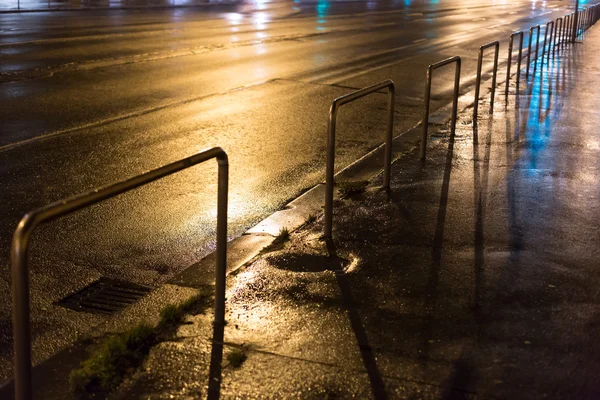 Blurred car lights, long exposure photo of traffic — Stock Photo, Image