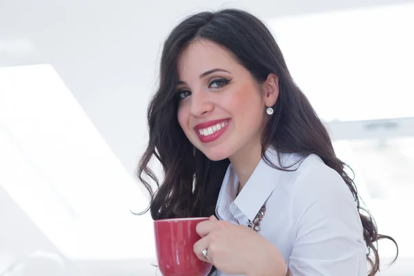 Retrato de una mujer de negocios — Foto de Stock