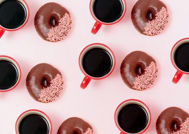 satırlardaki donuts bir sürü
