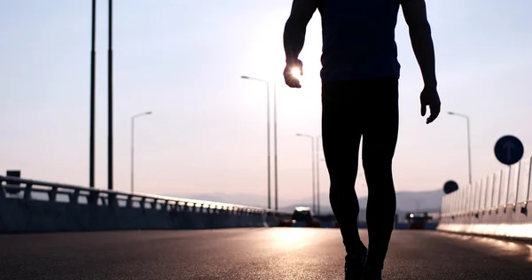 Corriendo al amanecer —  Fotos de Stock