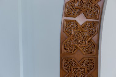 Eski dekoratif İslam ahşap sanat