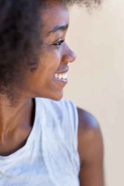 Sensual young African woman — Stock Photo, Image