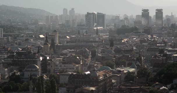 Timelapse de Sarajevo — Vídeo de stock