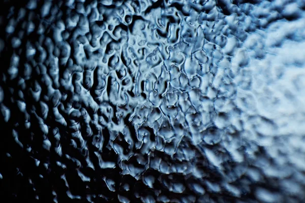 Macro de textura de vidro abstrato — Fotografia de Stock