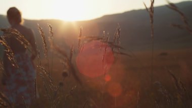 Günbatımı zamanı, romantik görünümü