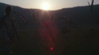 Günbatımı zaman, Altın ışık romantik görünümü