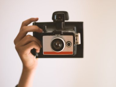 Anlık fotoğraf makinesi vintage
