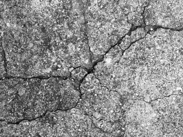 Cracked concrete texture closeup background. — Stock Photo, Image