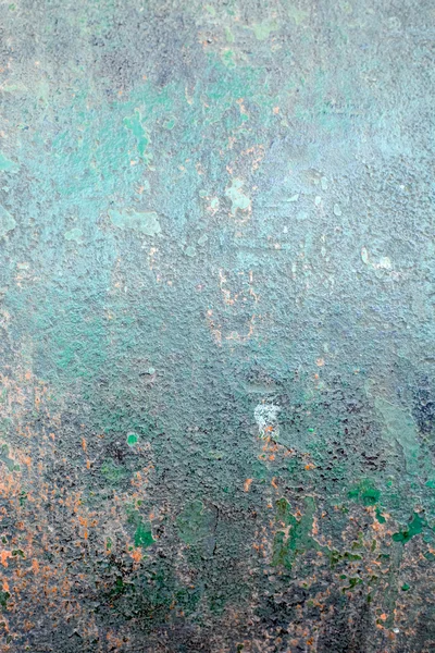 Grunge rozdrobnione farby zardzewiałe teksturowane metalowe tło — Zdjęcie stockowe