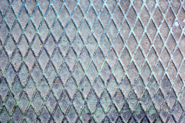 Texture sans couture de la plaque de diamant en acier — Photo