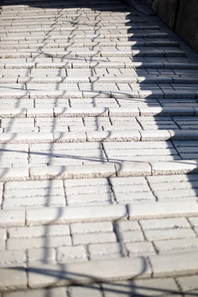 Gray Concrete Tiles Pavement Texture Stock Picture