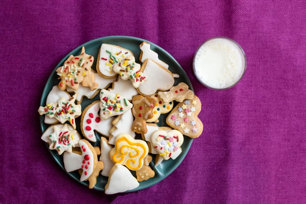 Jul pepparkakor cookie — Stockfoto