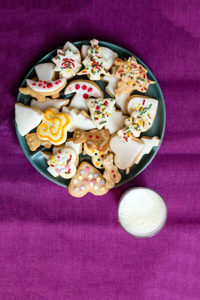 Jul pepparkakor cookie — Stockfoto
