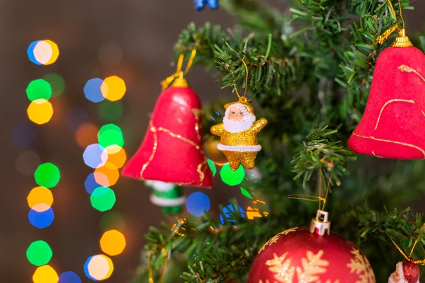 Karácsonyi zeneszerzést karácsonyi bálok és a karácsonyi dekoráció, ka — Stock Fotó