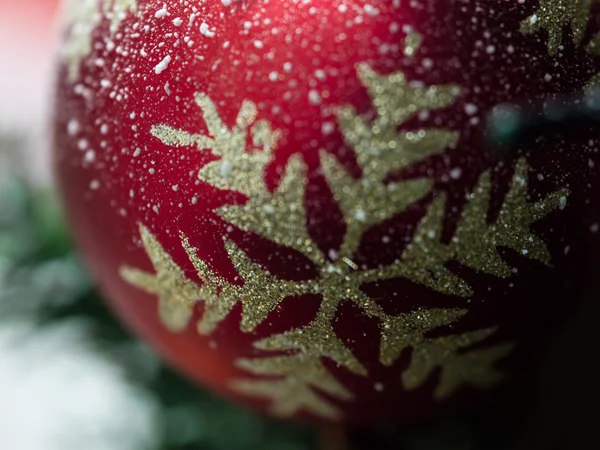 Christmas Shiny Decoration Wooden Background — Stock Photo, Image