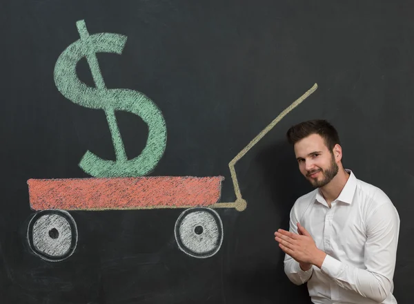 Formula for making money — Stock Photo, Image