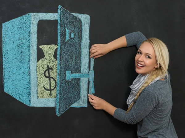 Mortgage ve kredi bir kavram. geleceklerini planlama yetişkin çift