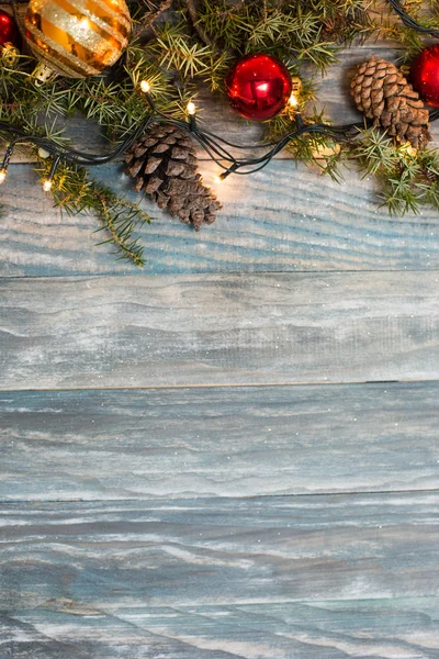 Рождественская елка с копирайтом — стоковое фото