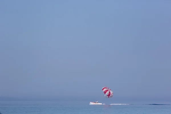 Blue Mediterranean sea in morning. — Stock Photo, Image