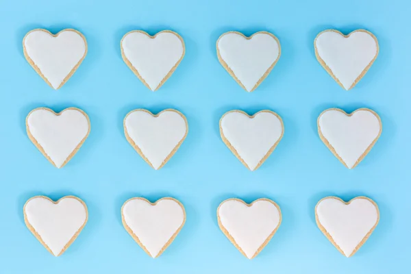 Візерунок з серця, тортів день Святого Валентина — стокове фото