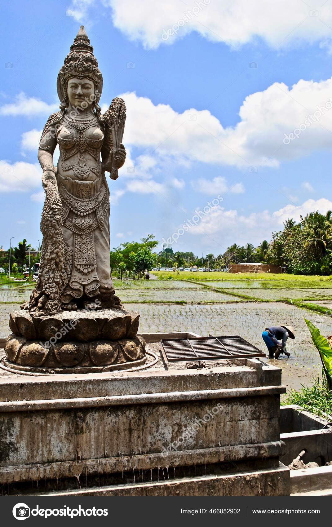 DEA Statua Di Dea Balinese 