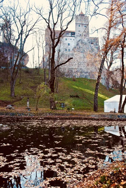 Бран Англ Bran Castle Національний Пам Ятник Пам Ятник Румунії — стокове фото