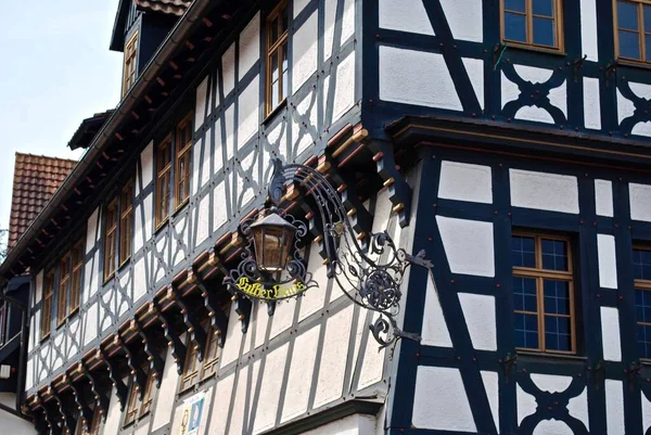 Eisenach Germany Lutherhaus One Oldest Surviving Half Timbered Houses Thuringia — Stock Photo, Image
