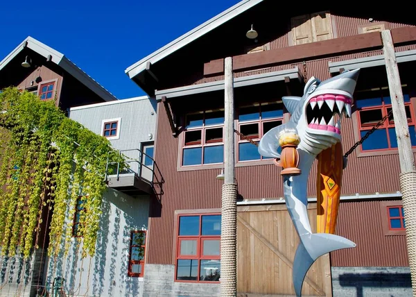 Eureka California Carson Mansion Casa Stile Gotico Con Torre Una — Foto Stock