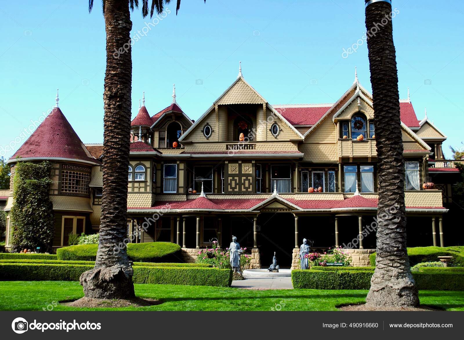 San Jose California Winchester Mystery House Mansion Once Personal