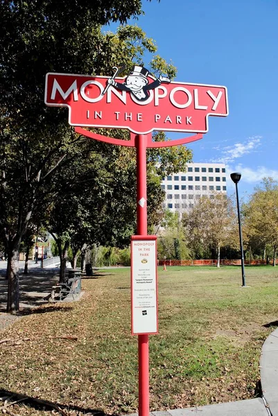San Jose California Monopoli Nel Parco Guinness Dei Primati Detentore — Foto Stock