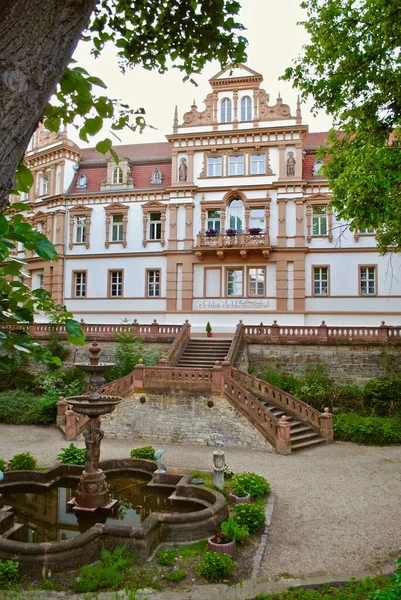 Шкопо Німеччина Schloss Замок Палац Або Цитадель Шкопау Був Побудований — стокове фото