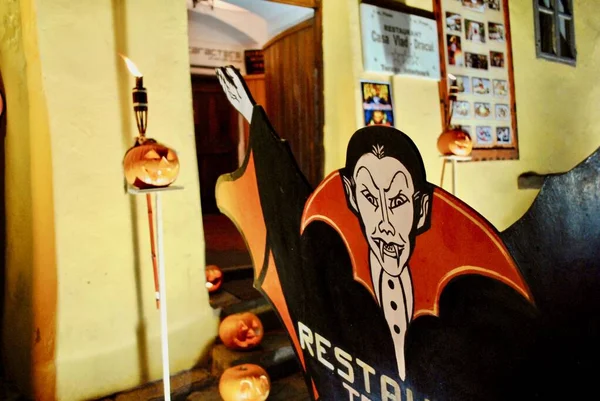 Drakula Vampir Efsanesi Için Ilham Kaynağı Olan Kazıklı Vlad Transilvanya — Stok fotoğraf