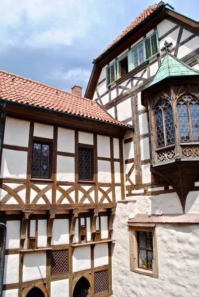 Wartburg Castle Німеччина Замок Побудований Середньовіччі Горі Біля Міста Ейзенах — стокове фото