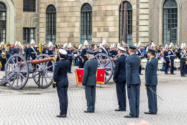 Stockholm Sweden April 2018 Celebration King Carl Xvi Gustaf Years — Stock Photo, Image