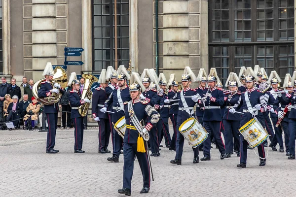 Stockholm Sweden April 2018 Celebration King Carl Xvi Gustaf Years — Stock Photo, Image