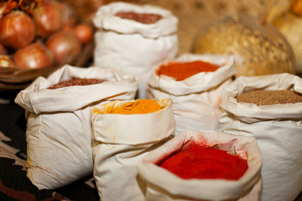 специи в пакете
